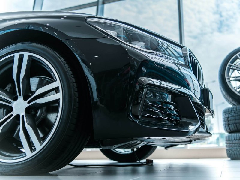 Brand New Vehicle on Dealership Display